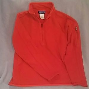 Patagonia Women's Burnt Orange Pullover Medium EUC